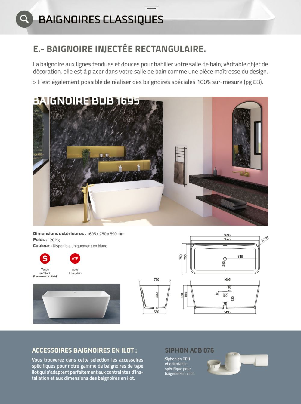 Baignoires ASKA v1
